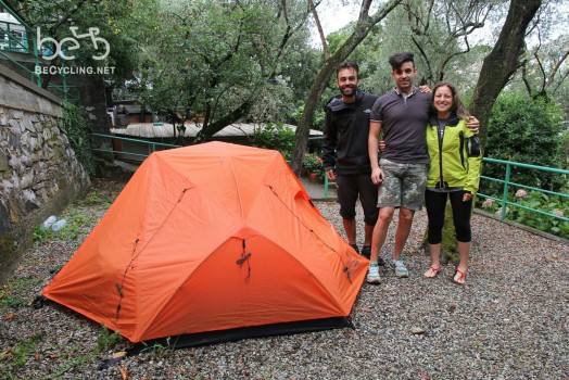 Il campeggio Ripamare di Lavagna ci ha ospitato per due giorni, grazie Andrea!