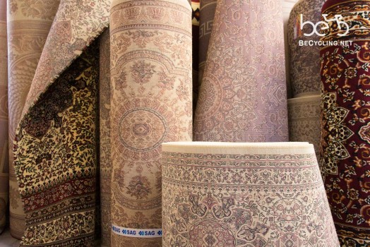 Rolled carpets