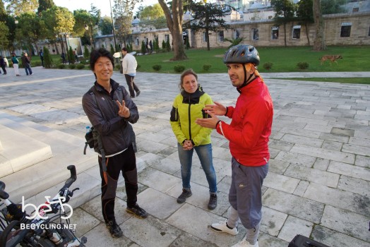 Bike tour with Aytaç