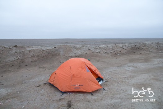 Our second camping spot in the steppe