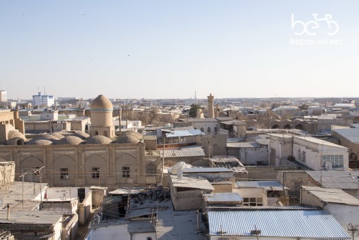 High view of Bukhara