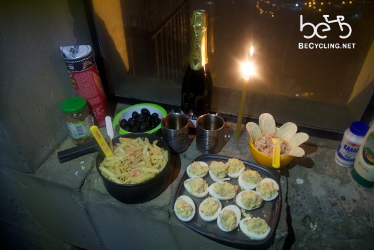 New Year's Eve dinner at Jvari Monastery (1)