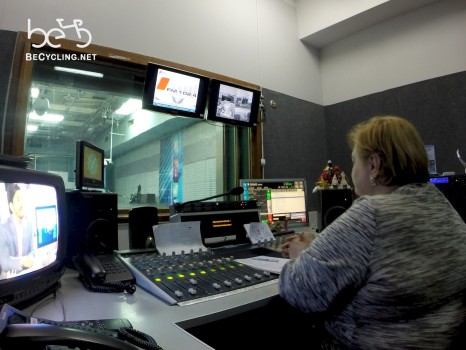 Radio Studio at Rustavi 2
