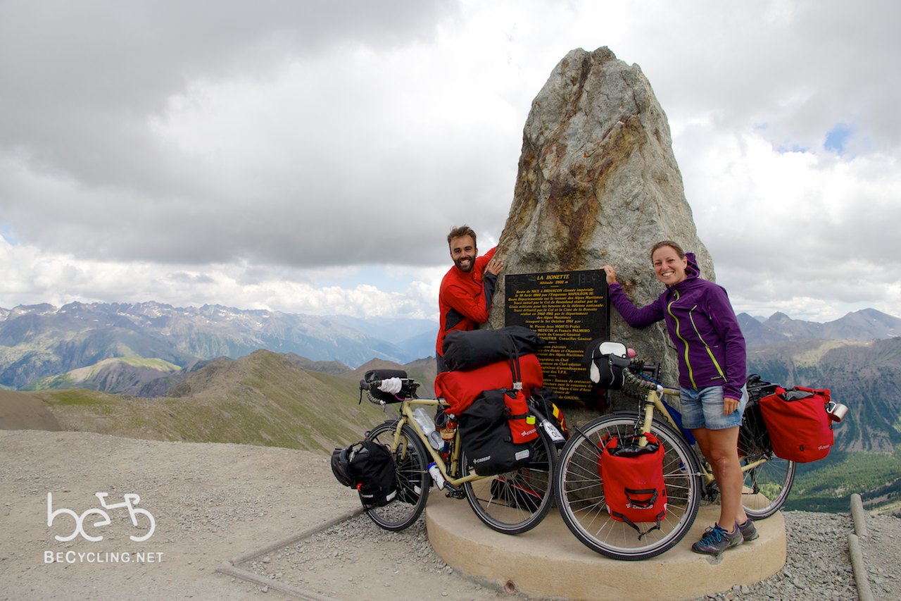 Col de La Bonette, our first goal! image